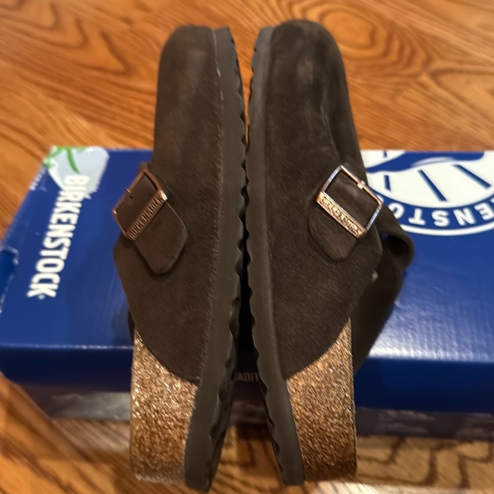 Birkenstock Boston Mocca 8n new - Picture 4 of 6